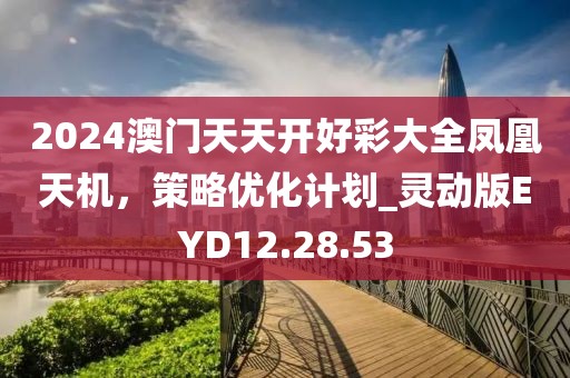 2024澳门天天开好彩大全凤凰天机，策略优化计划_灵动版EYD12.28.53