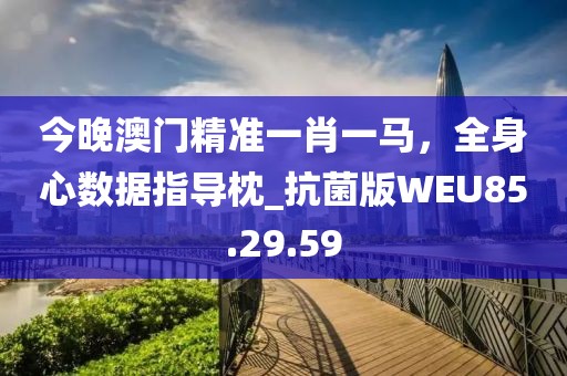 今晚澳门精准一肖一马，全身心数据指导枕_抗菌版WEU85.29.59