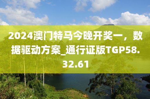 2024澳门特马今晚开奖一，数据驱动方案_通行证版TGP58.32.61