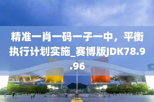 精准一肖一码一子一中，平衡执行计划实施_赛博版JDK78.9.96