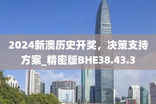 2024新澳历史开奖，决策支持方案_精密版BHE38.43.3