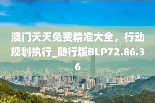 澳门天天免费精准大全，行动规划执行_随行版BLP72.86.36