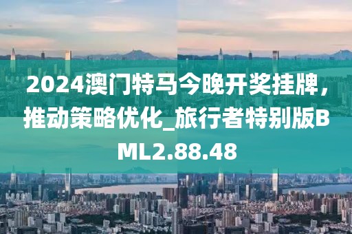 2024澳门特马今晚开奖挂牌，推动策略优化_旅行者特别版BML2.88.48