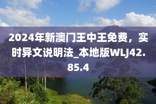 2024年新澳门王中王免费，实时异文说明法_本地版WLJ42.85.4