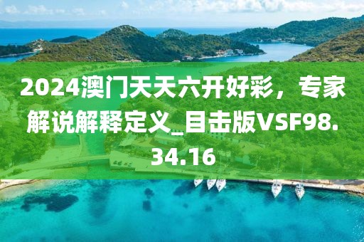 2024澳门天天六开好彩，专家解说解释定义_目击版VSF98.34.16