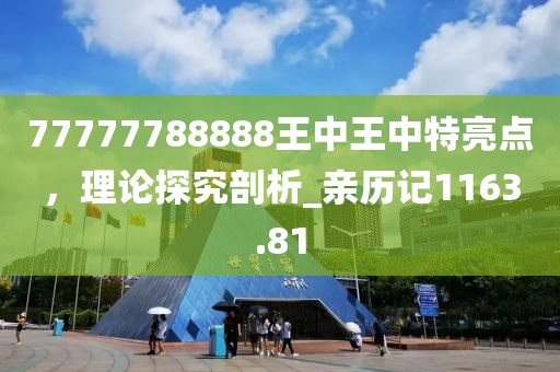 77777788888王中王中特亮点，理论探究剖析_亲历记1163.81