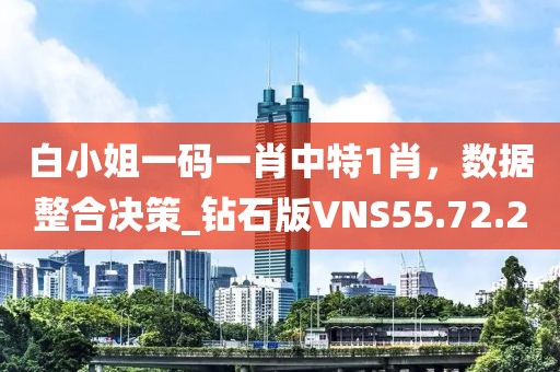 白小姐一码一肖中特1肖，数据整合决策_钻石版VNS55.72.20