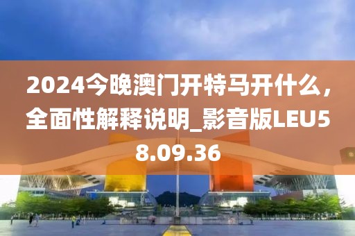 2024今晚澳门开特马开什么，全面性解释说明_影音版LEU58.09.36