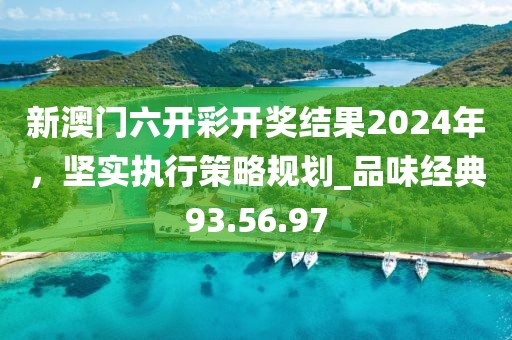 新澳门六开彩开奖结果2024年，坚实执行策略规划_品味经典93.56.97