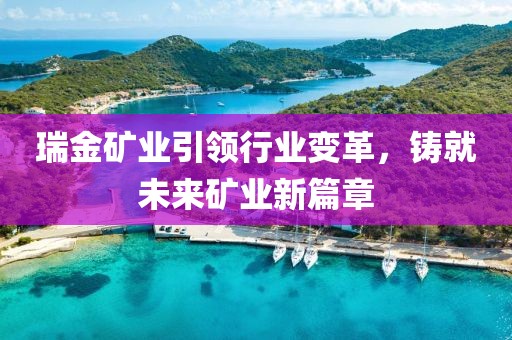 瑞金矿业引领行业变革，铸就未来矿业新篇章