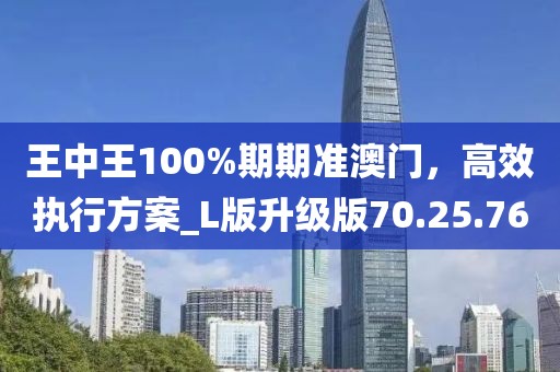 王中王100%期期准澳门，高效执行方案_L版升级版70.25.76