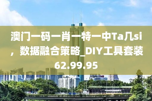 澳门一码一肖一特一中Ta几si，数据融合策略_DIY工具套装62.99.95