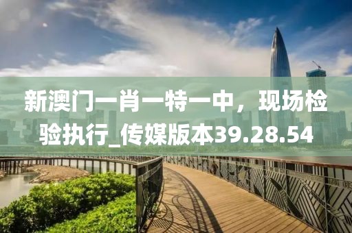 新澳门一肖一特一中，现场检验执行_传媒版本39.28.54