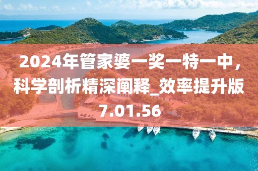2024年管家婆一奖一特一中，科学剖析精深阐释_效率提升版7.01.56
