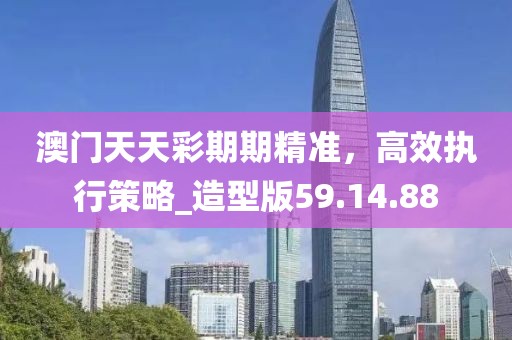 澳门天天彩期期精准，高效执行策略_造型版59.14.88