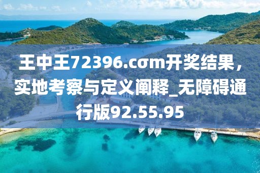 王中王72396.cσm开奖结果，实地考察与定义阐释_无障碍通行版92.55.95