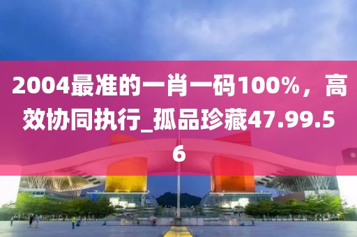 2004最准的一肖一码100%，高效协同执行_孤品珍藏47.99.56