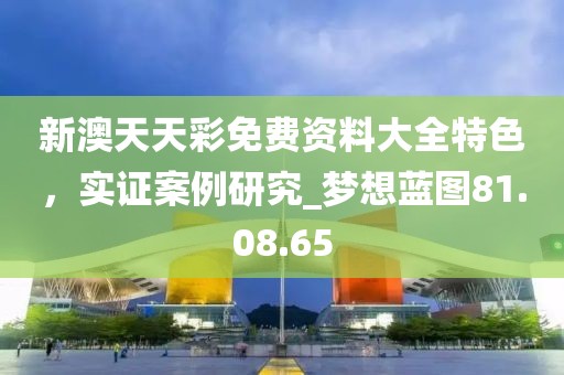新澳天天彩免费资料大全特色，实证案例研究_梦想蓝图81.08.65