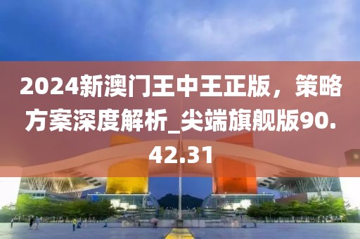 2024新澳门王中王正版，策略方案深度解析_尖端旗舰版90.42.31