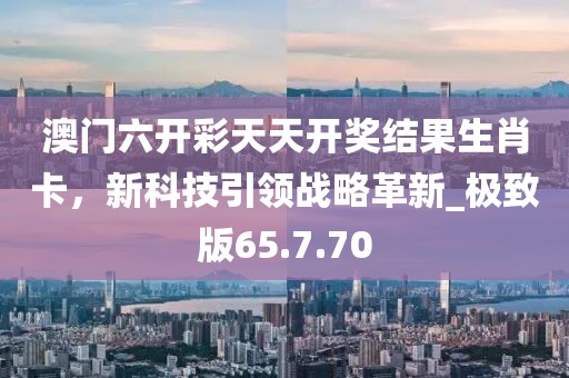 澳门六开彩天天开奖结果生肖卡，新科技引领战略革新_极致版65.7.70