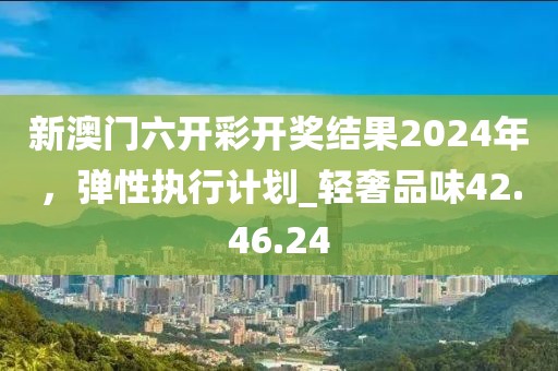 新澳门六开彩开奖结果2024年，弹性执行计划_轻奢品味42.46.24