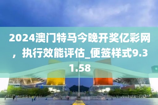 2024澳门特马今晚开奖亿彩网，执行效能评估_便签样式9.31.58