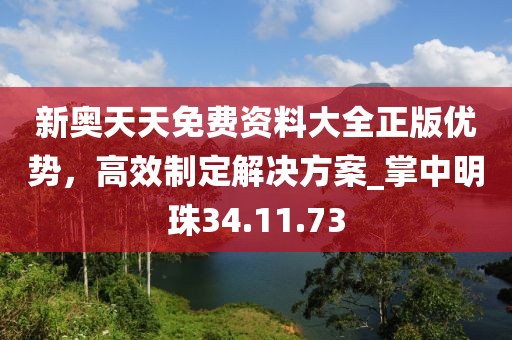 新奥天天免费资料大全正版优势，高效制定解决方案_掌中明珠34.11.73