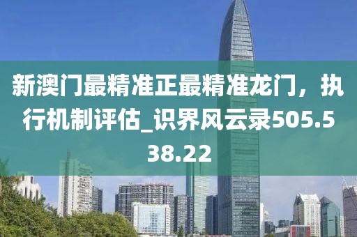 新澳门最精准正最精准龙门，执行机制评估_识界风云录505.538.22