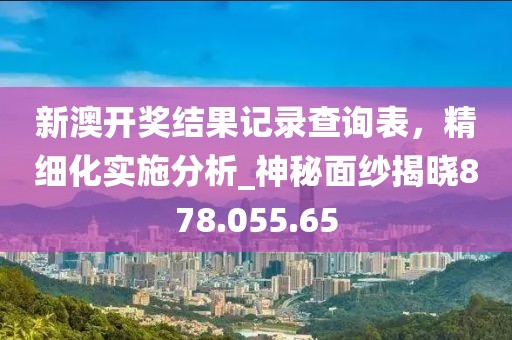 新澳开奖结果记录查询表，精细化实施分析_神秘面纱揭晓878.055.65
