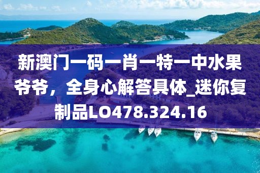 新澳门一码一肖一特一中水果爷爷，全身心解答具体_迷你复制品LO478.324.16