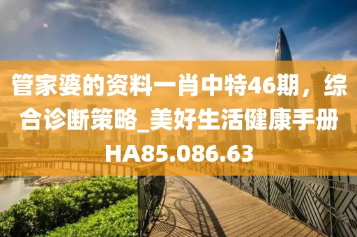 管家婆的资料一肖中特46期，综合诊断策略_美好生活健康手册HA85.086.63