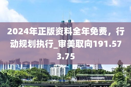 2024年正版资料全年免费，行动规划执行_审美取向191.573.75