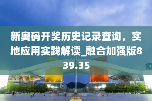 新奥码开奖历史记录查询，实地应用实践解读_融合加强版839.35