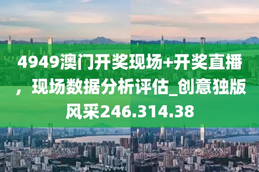 4949澳门开奖现场+开奖直播，现场数据分析评估_创意独版风采246.314.38