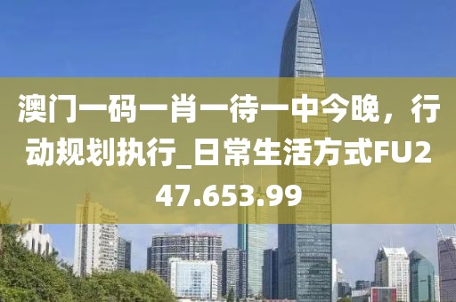 澳门一码一肖一待一中今晚，行动规划执行_日常生活方式FU247.653.99