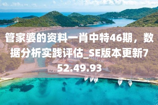 管家婆的资料一肖中特46期，数据分析实践评估_SE版本更新752.49.93