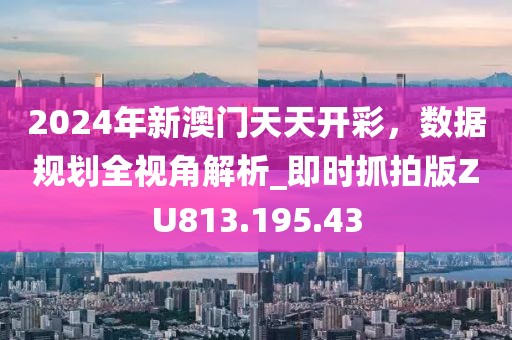 2024年新澳门天天开彩，数据规划全视角解析_即时抓拍版ZU813.195.43