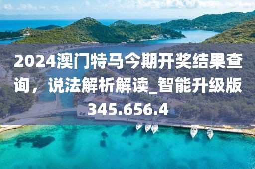 2024澳门特马今期开奖结果查询，说法解析解读_智能升级版345.656.4