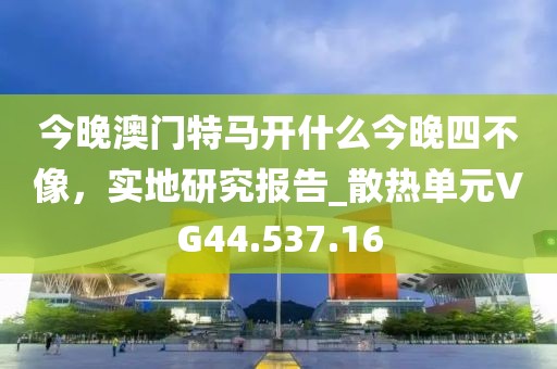 今晚澳门特马开什么今晚四不像，实地研究报告_散热单元VG44.537.16