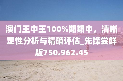 澳门王中王100%期期中，清晰定性分析与精确评估_先锋尝鲜版750.962.45