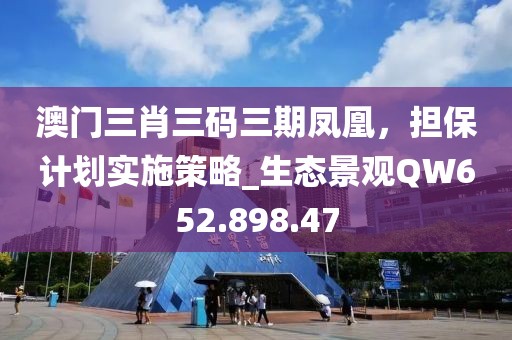 澳门三肖三码三期凤凰，担保计划实施策略_生态景观QW652.898.47