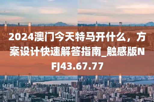 2024澳门今天特马开什么，方案设计快速解答指南_触感版NFJ43.67.77