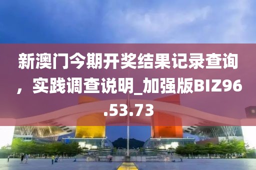 新澳门今期开奖结果记录查询，实践调查说明_加强版BIZ96.53.73
