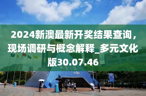 2024新澳最新开奖结果查询，现场调研与概念解释_多元文化版30.07.46