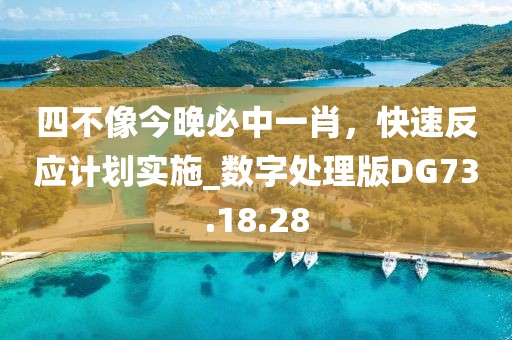 四不像今晚必中一肖，快速反应计划实施_数字处理版DG73.18.28