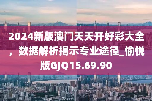 2024新版澳门天天开好彩大全，数据解析揭示专业途径_愉悦版GJQ15.69.90