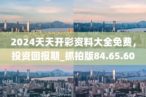 2024天天开彩资料大全免费，投资回报期_抓拍版84.65.60
