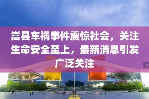 嵩县车祸事件震惊社会，关注生命安全至上，最新消息引发广泛关注