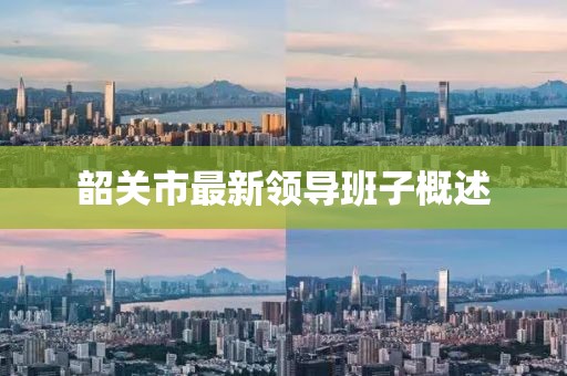 韶关市最新领导班子概述