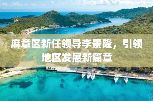 麻章区新任领导李景隆，引领地区发展新篇章